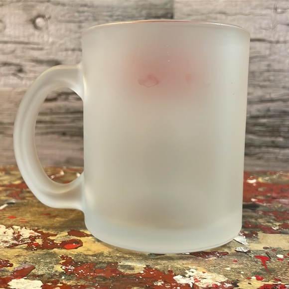 (Set of 2) Monopoly Frosted Glass Mugs with Spinning Hat Piece - Picture 6 of 12